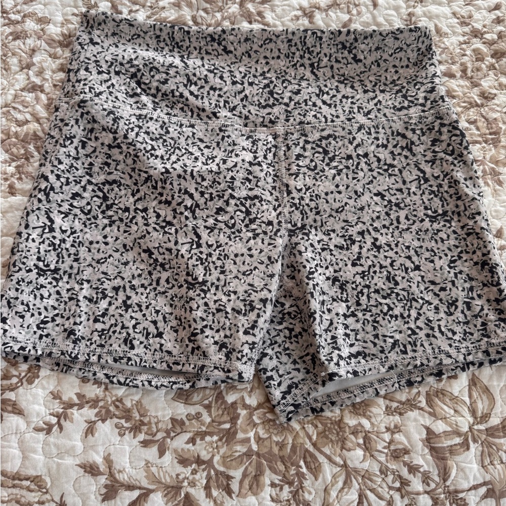 Black & White Women’s Athletic Shorts